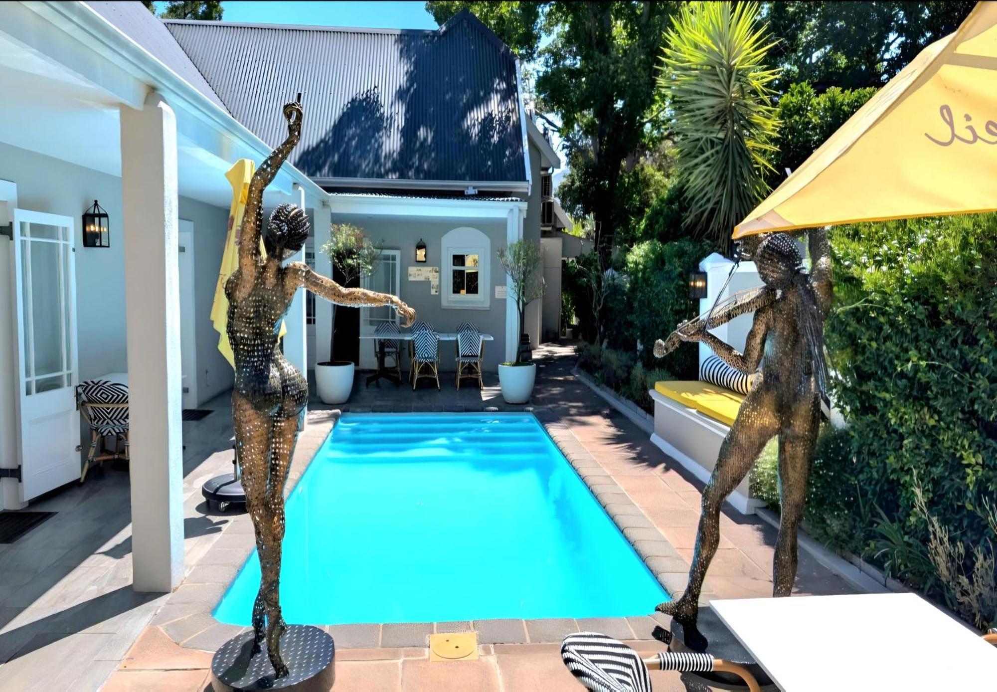 Fleur Du Soleil Luxury Guesthouse Franschhoek Dış mekan fotoğraf